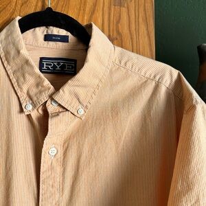 RYE Short-sleeve button up, Slim XL